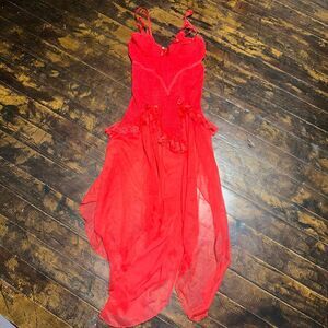 Andrea Kristoff for Escante vintage fairy lingerie gown